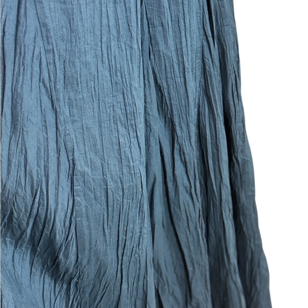 SOFT SURROUNDINGS 100% Cotton Elegant Bohemian Black Maxi Dress Size Small G#25 - Picture 11 of 14